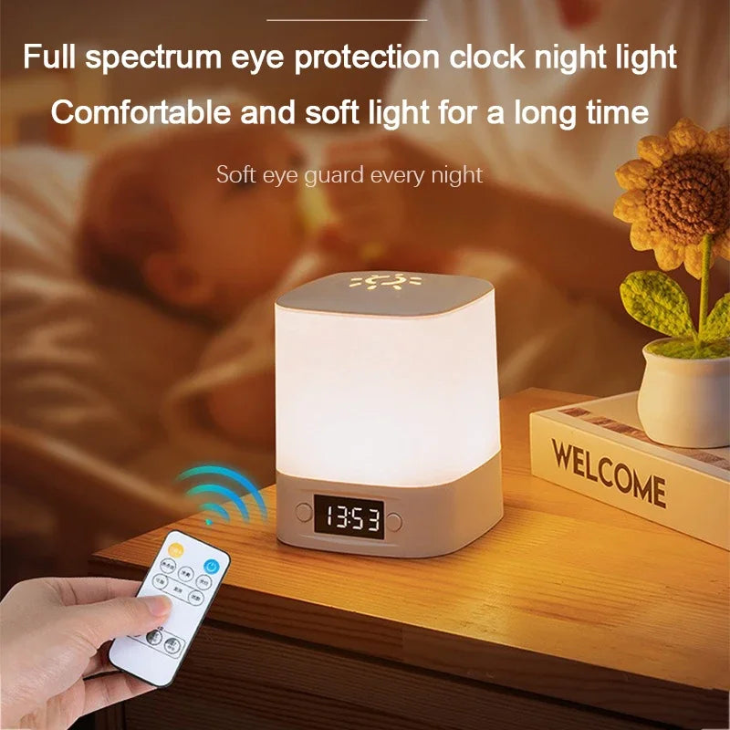 LED Table Lamp: Rechargeable Night Light for Kids & Nursery